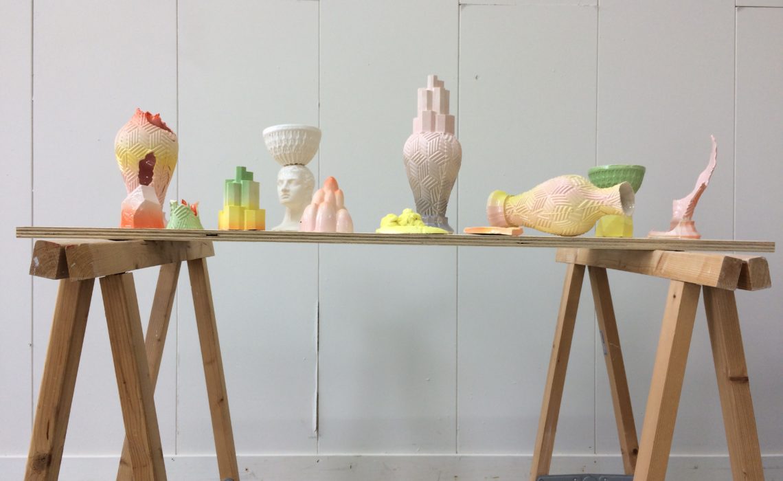 Tim Belliveau 3D printed art