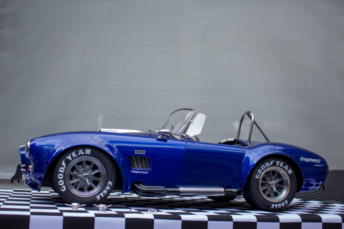 scale model ac cobra shelby vintage car