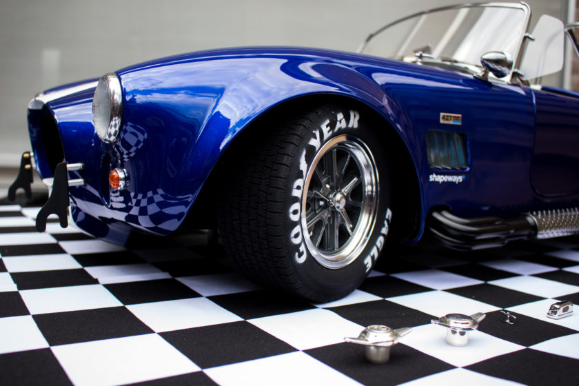 scale model ac cobra shelby vintage car