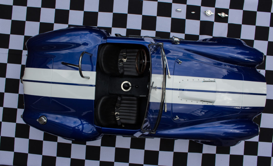 scale model ac cobra shelby vintage car