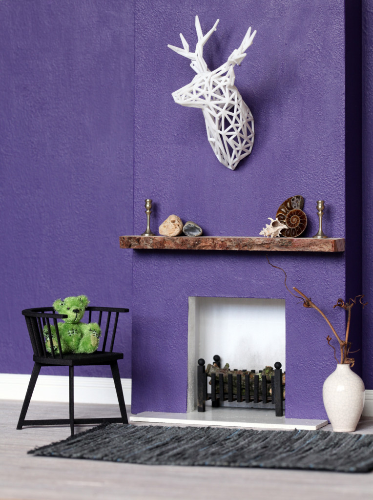 3D printed miniature dollhouse minihouses